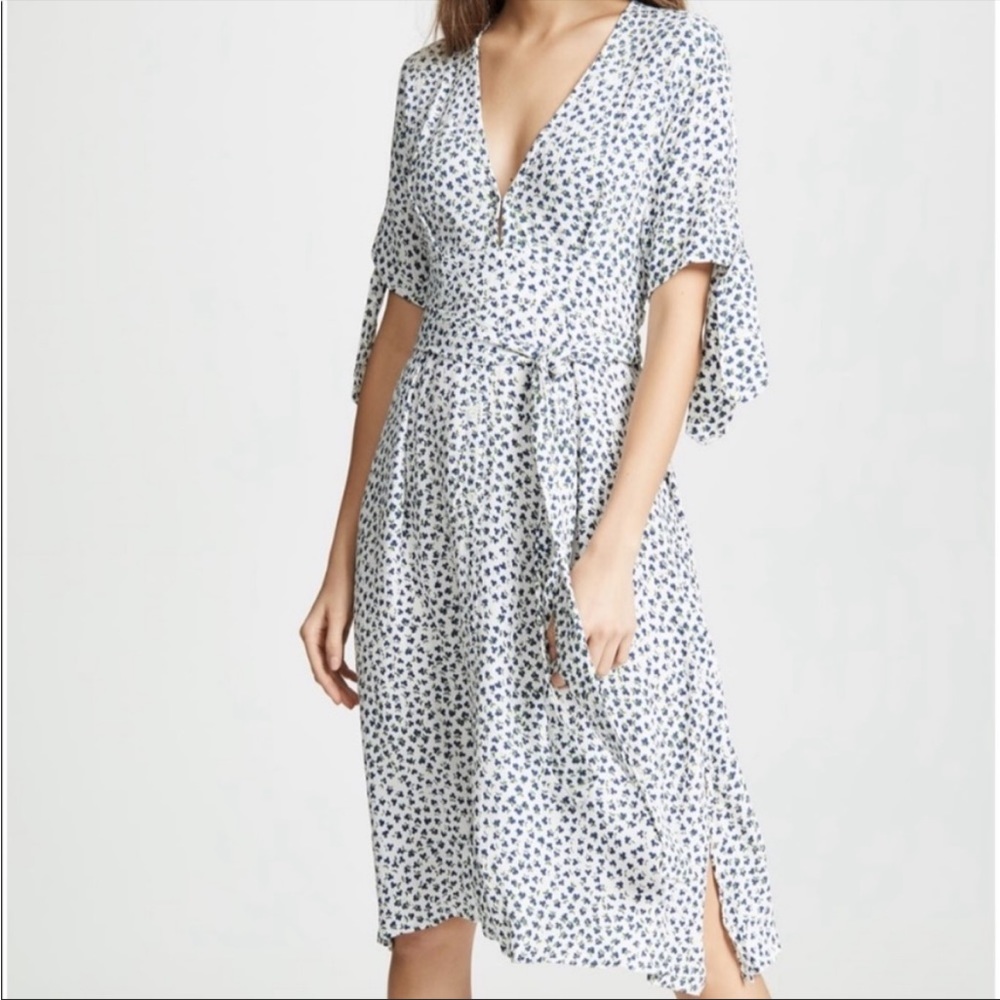 Faithful the brand Nina midi dress size S